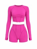 Estelle Two Piece Set - Hot Pink