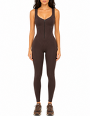 Firenze Jumpsuit -  Espresso Chocolate