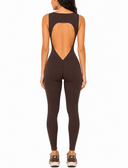 Firenze Jumpsuit -  Espresso Chocolate