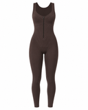 Firenze Jumpsuit -  Espresso Chocolate