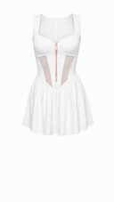 Alouette Tennis Dress - White
