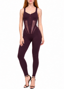Amalfi Jumpsuit - Burgundy