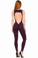 Amalfi Jumpsuit - Burgundy