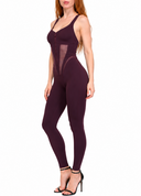 Amalfi Jumpsuit - Burgundy