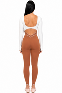 L'Essentiel Jumpsuit - Buttercream & Cinnamon