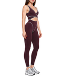 Chateau Jumpsuit - Burgundy & Turquoise