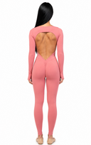 Cordelia Jumpsuit - Powder Rose & Turquoise
