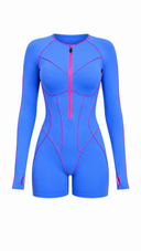 Liora Jumpsuit - Ultramarine & Berry