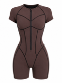 Solaire Jumpsuit - Chocolate