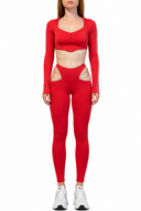 Solene Two Piece - Red