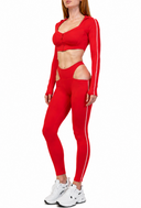 Solene Two Piece - Red