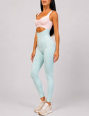 The Manor Jumpsuit - Marshmallow Pink & Arctic Blue